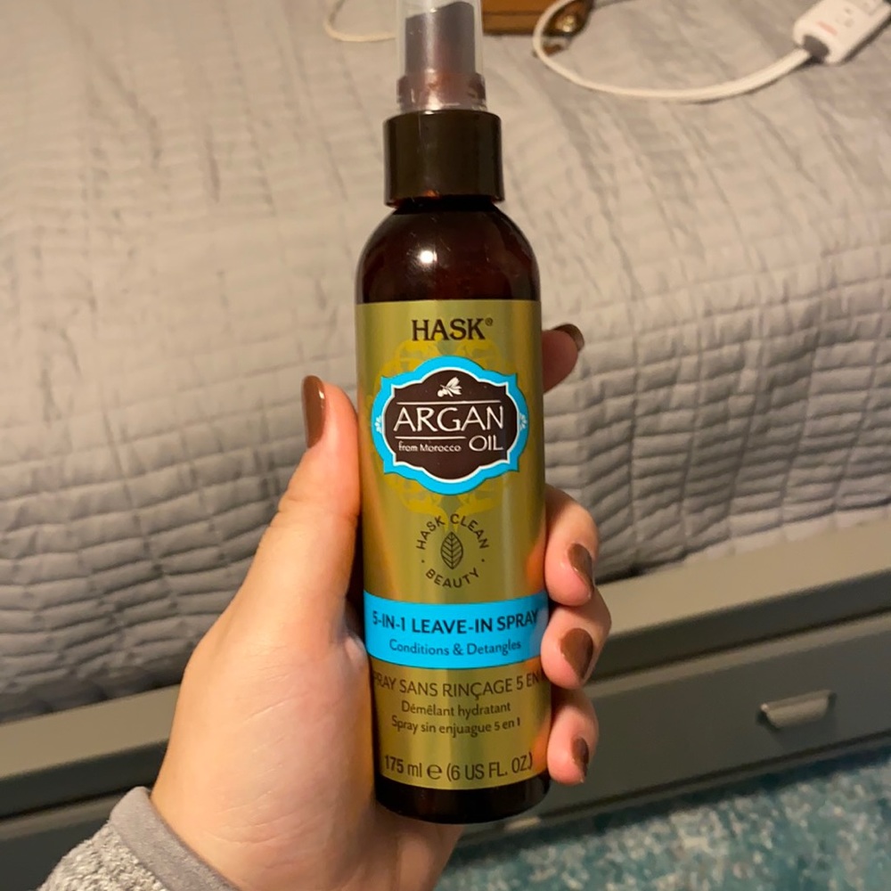 hask aragn oil 5 in 1 leave in spray